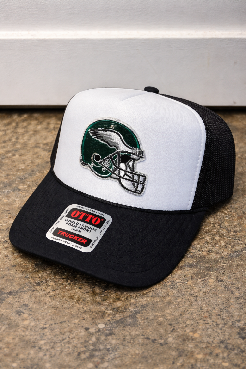 Eagles Patch Foam Trucker Hat