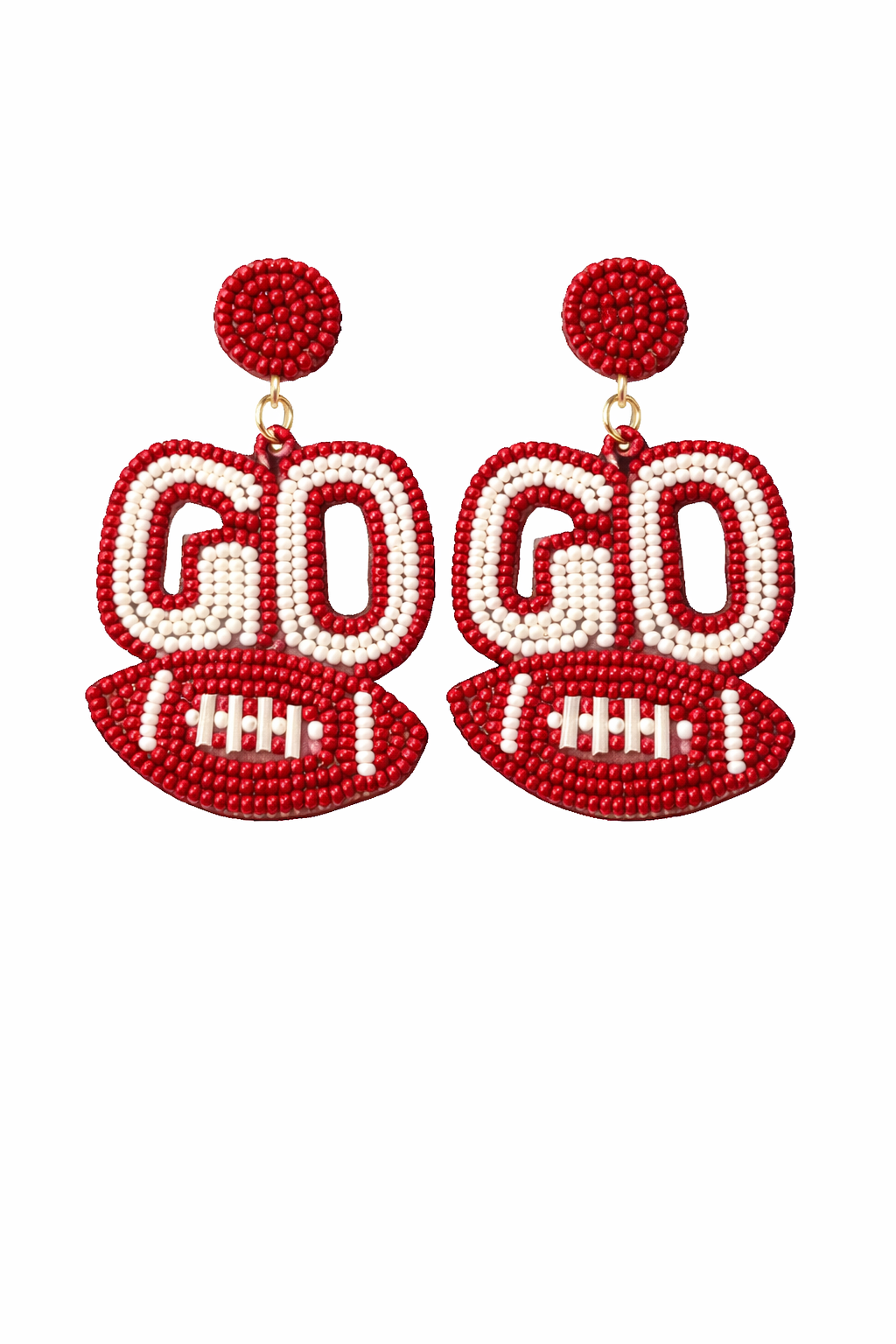Let's Go Football Game Day Earrings
