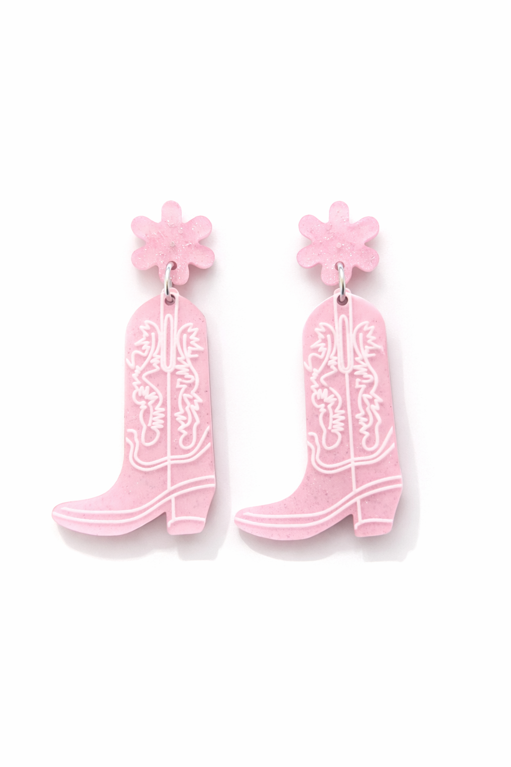 Sweet Spur Cowgirl Boot Earrings