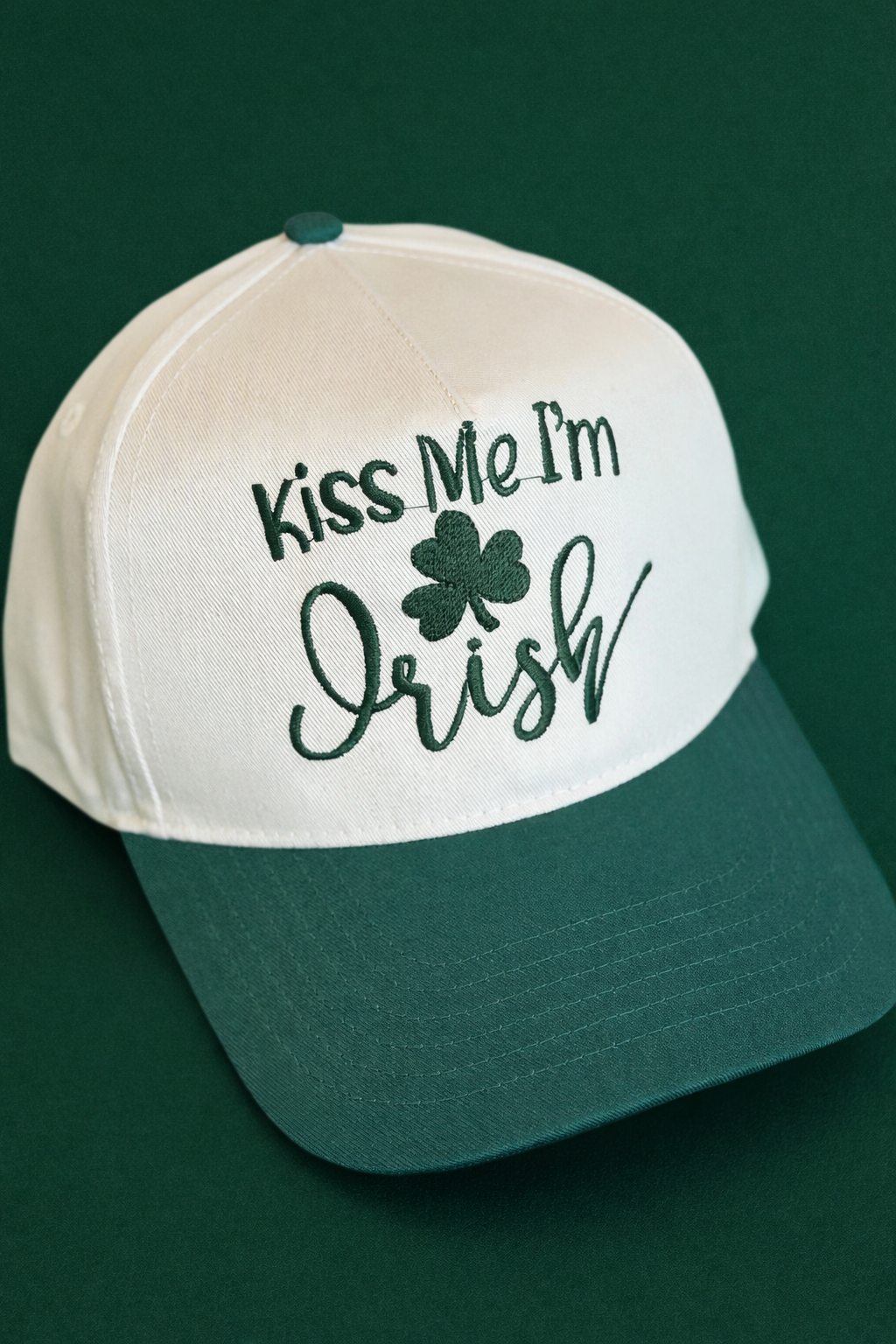 Kiss Me I'm Irish Trucker Hat