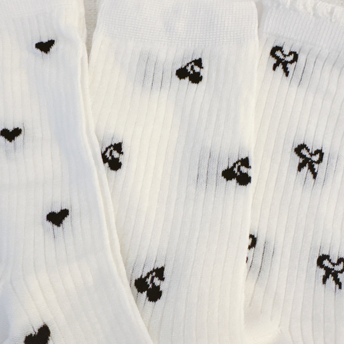 Cherry Cutie Charm Socks Set Of 3