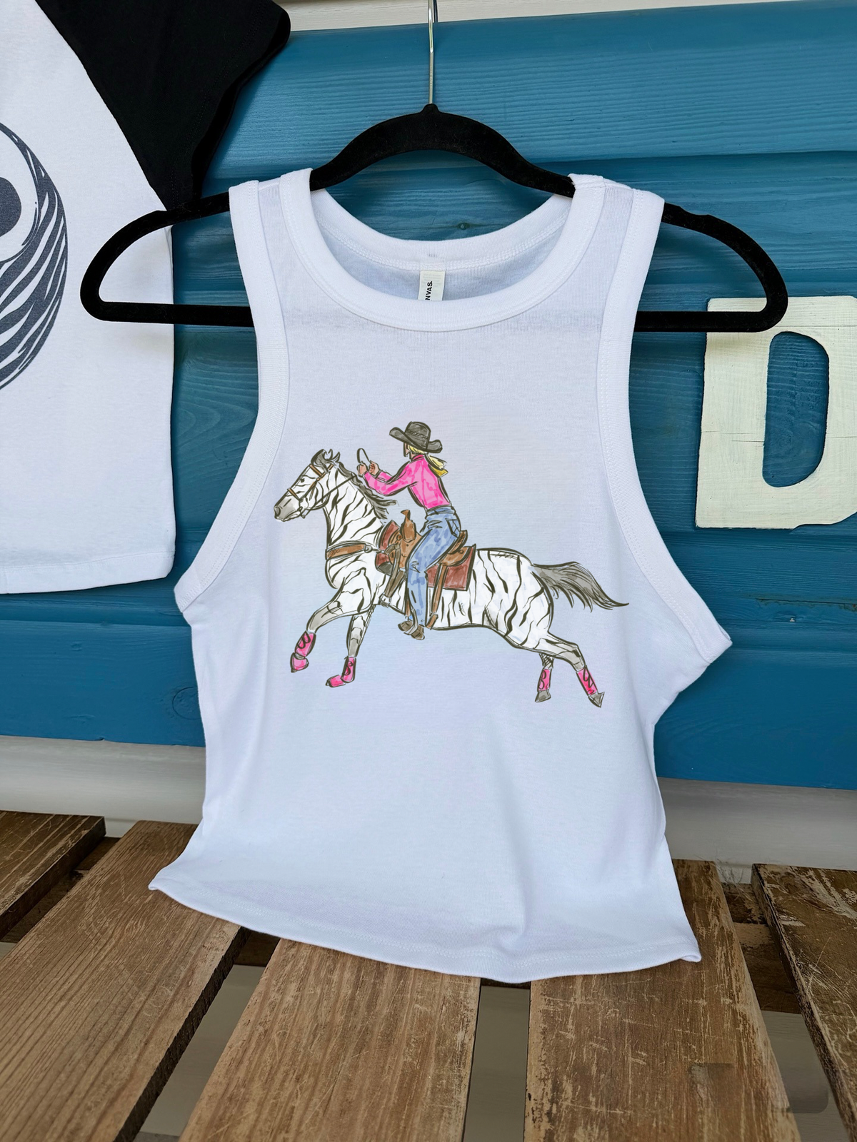 Cowgirl Chaos Cropped Tank