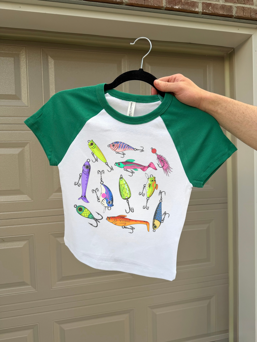 Funky Fishing Lures Baby Tee