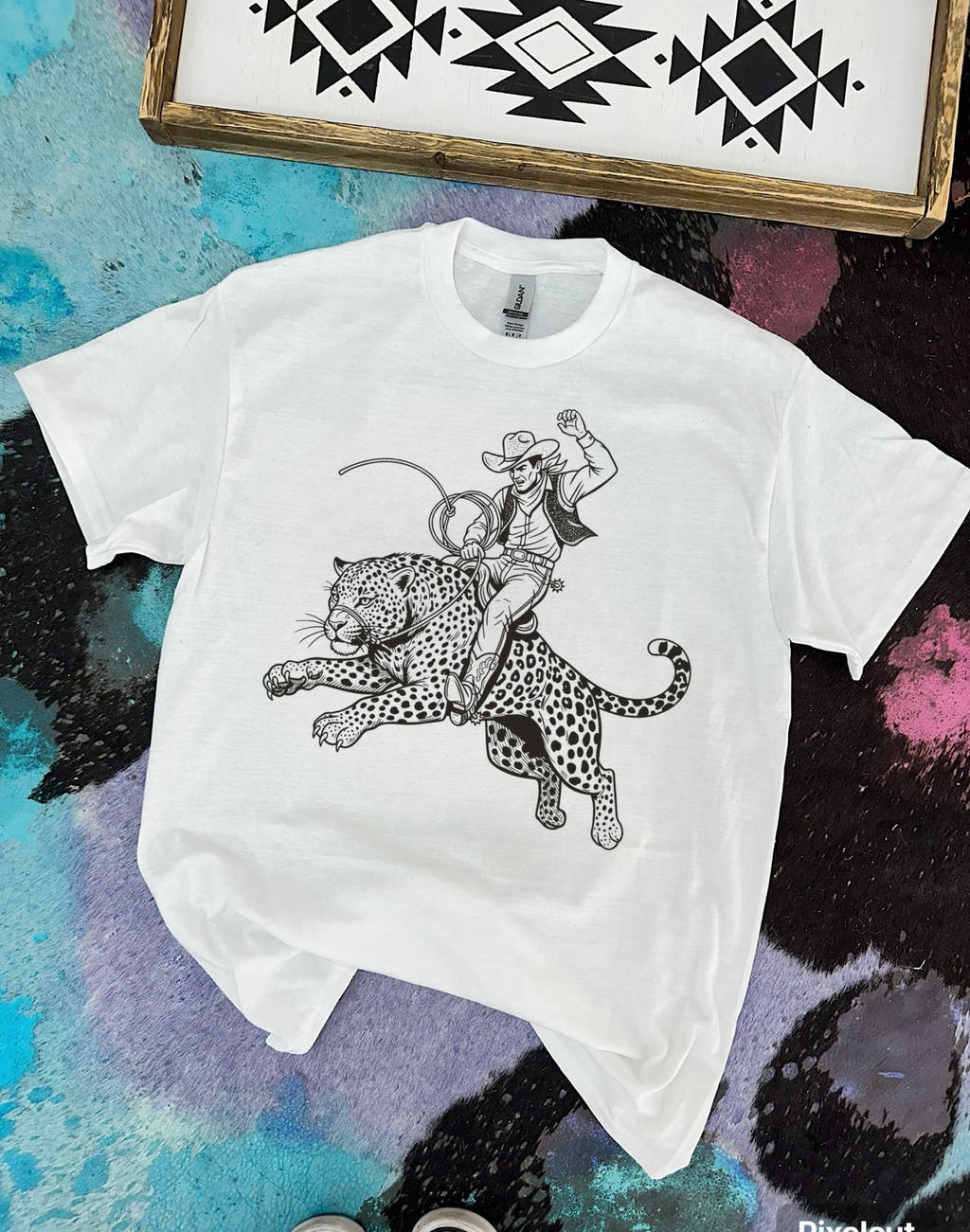 Cowboy Zoo Tee or Crewneck