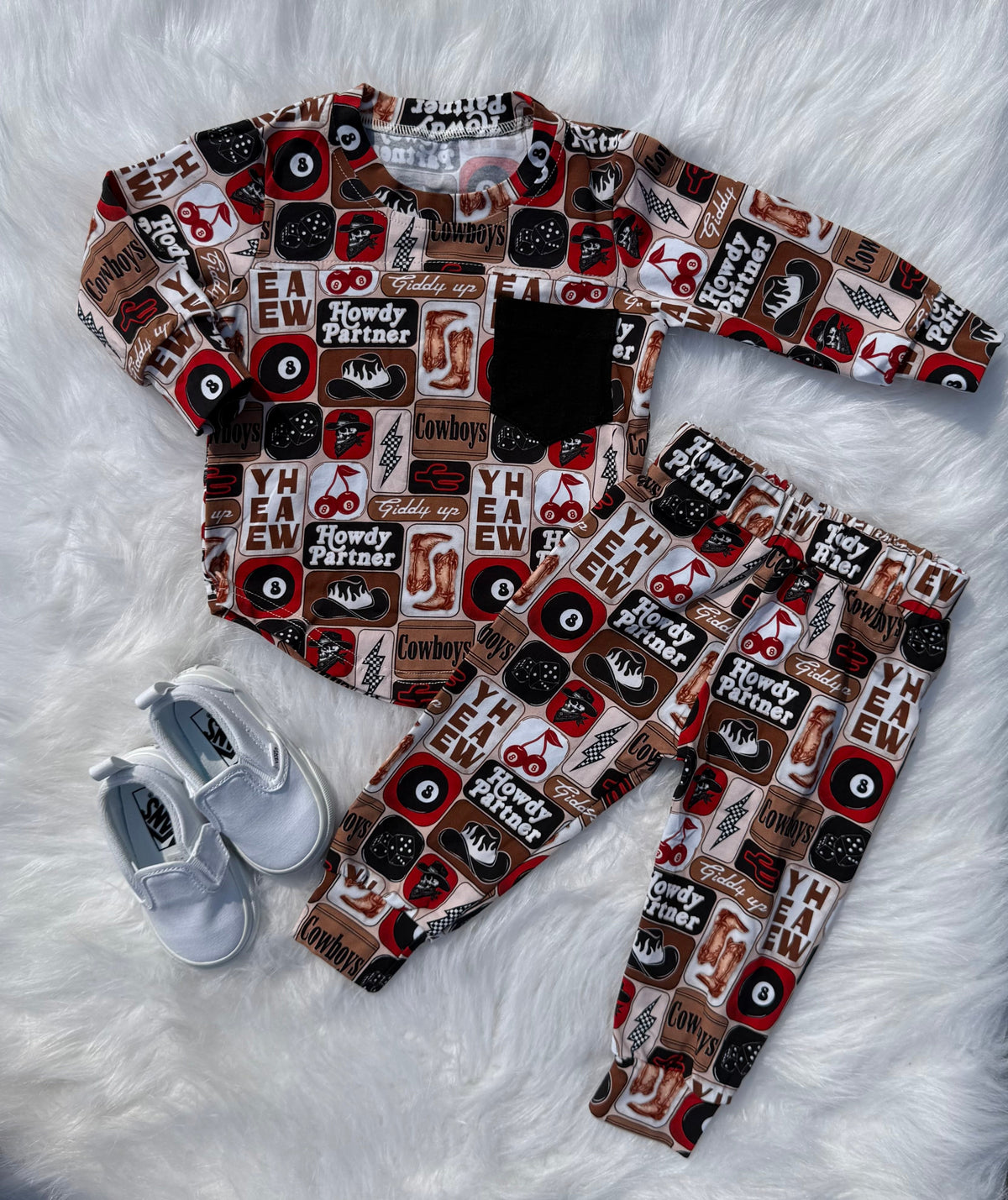 Giddy Up Long Sleeve Set (FINAL SALE)