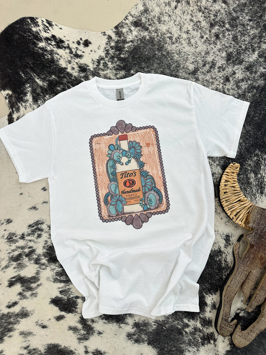 Vodka & Turquoise TEE or CREWNECK