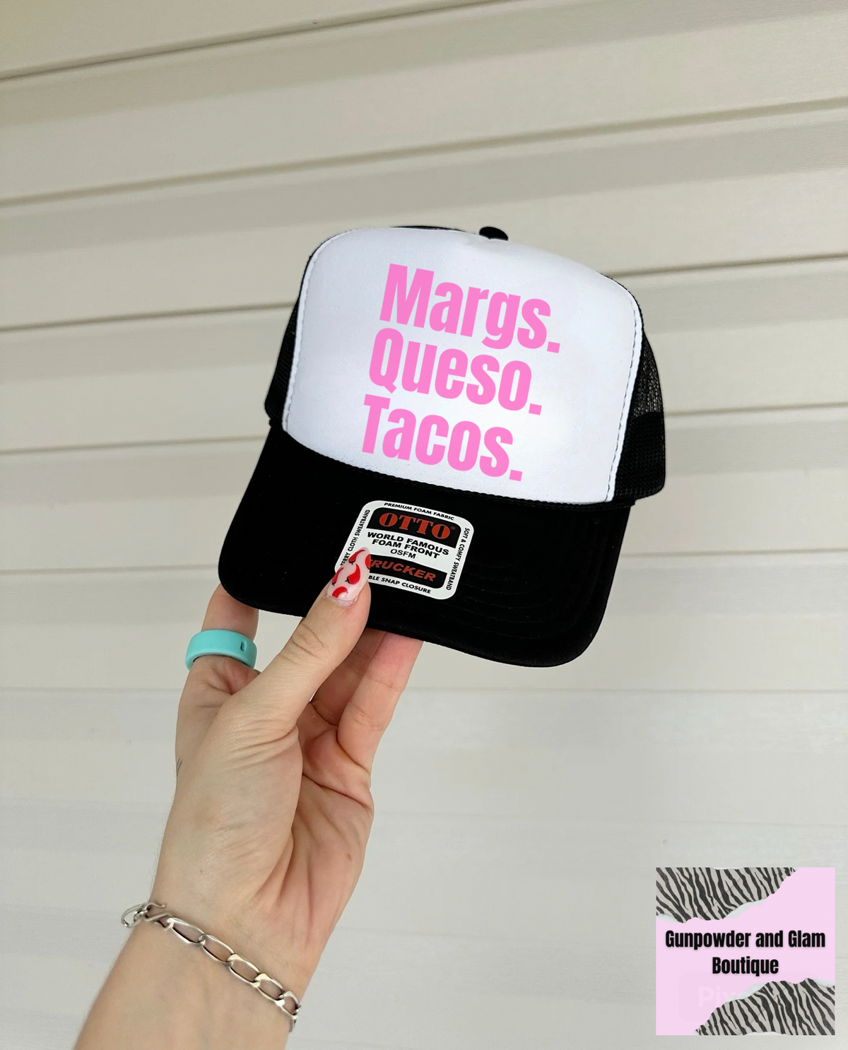 Margs Queso Tacos Trucker Hat (Multiple Color Options)