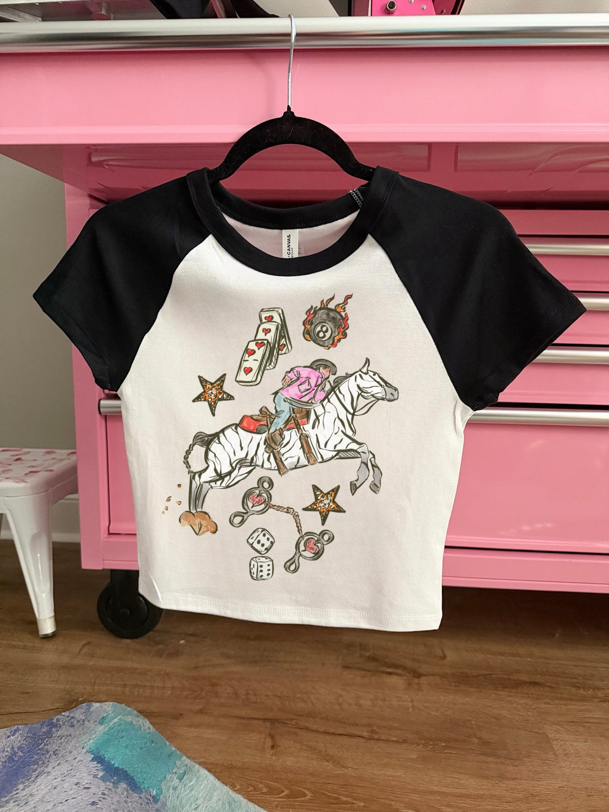 Wild Card Cowboy Baby Tee