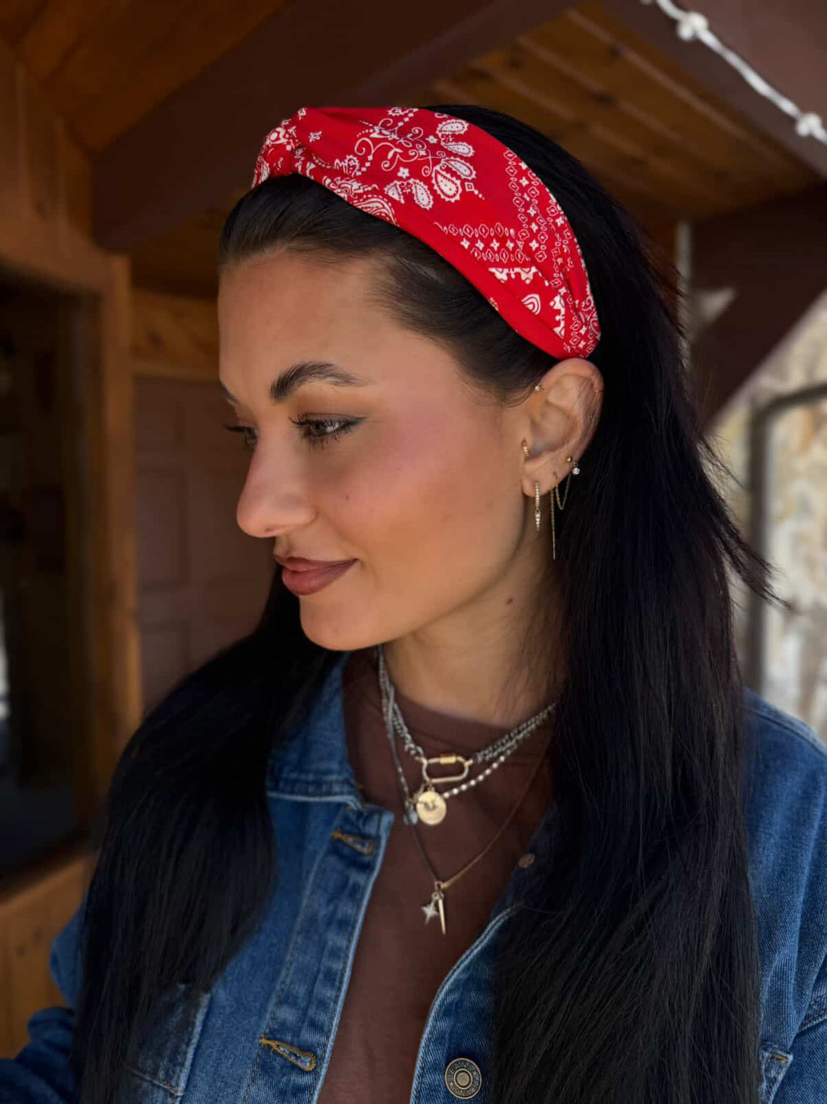 Belle Knotted Bandana Headband
