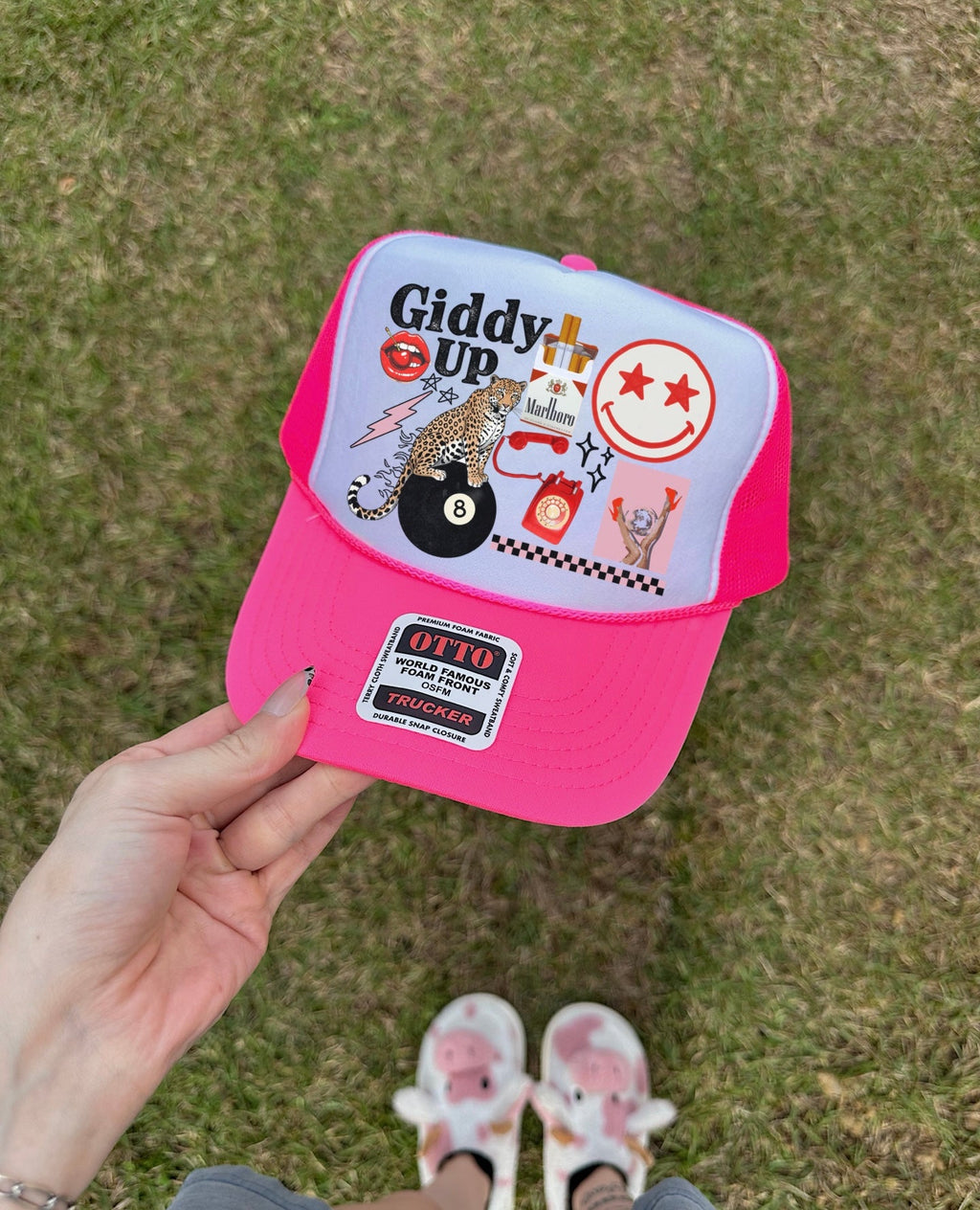 Giddy Up Trucker Hat (Multiple Color Options)