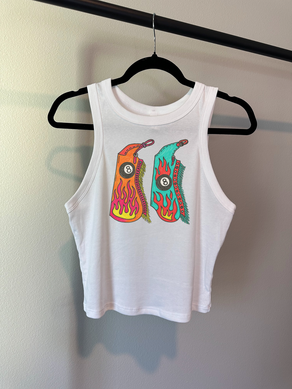 8 Ball Chaps Cropped Tank