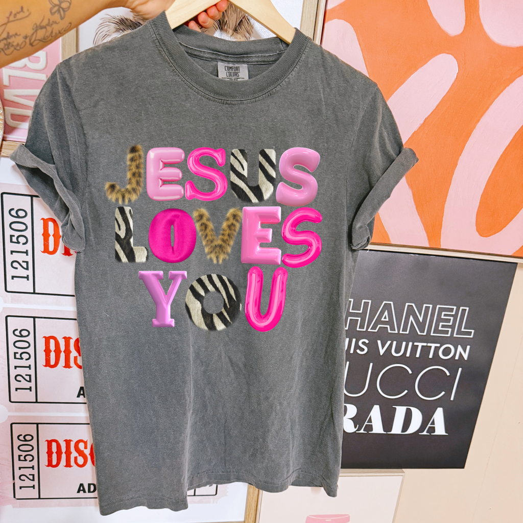 Jesus Loves You COMFORT COLORS TEE