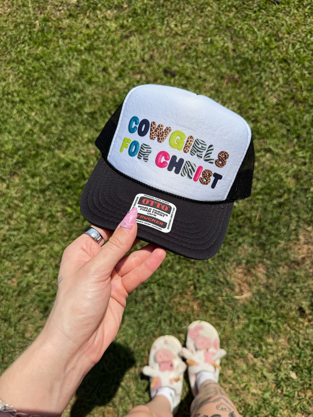 Cowgirls For Christ Trucker Hat (Multiple Color Options)