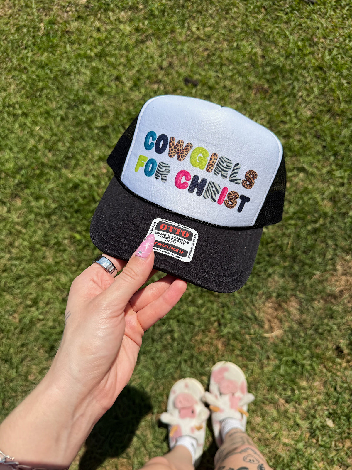 Cowgirls For Christ Trucker Hat (Multiple Color Options)