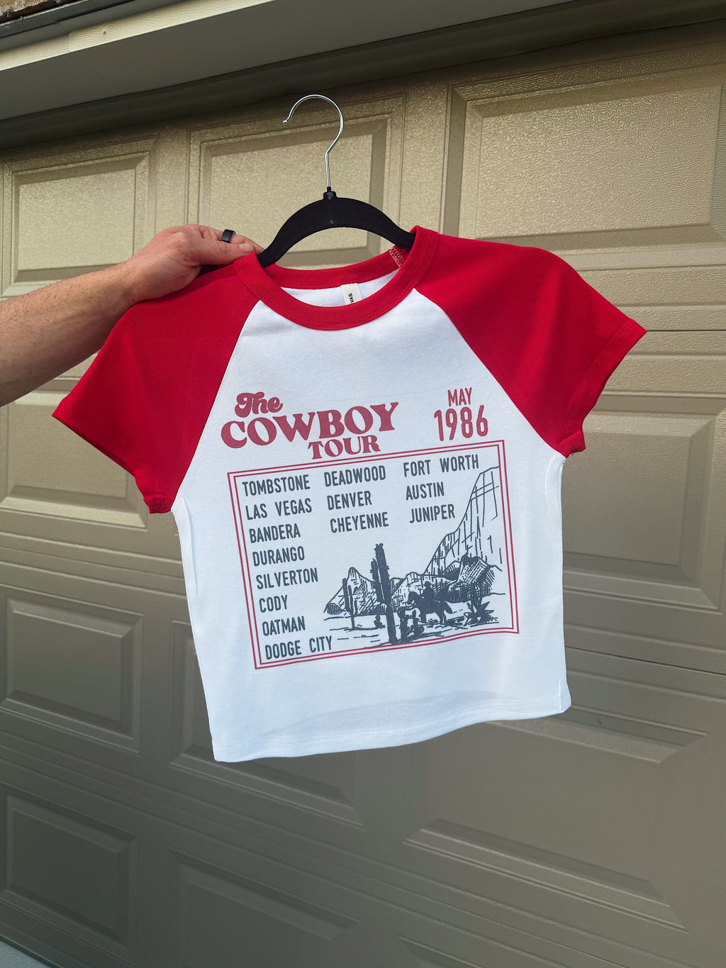 Cowboy Tour Baby Tee