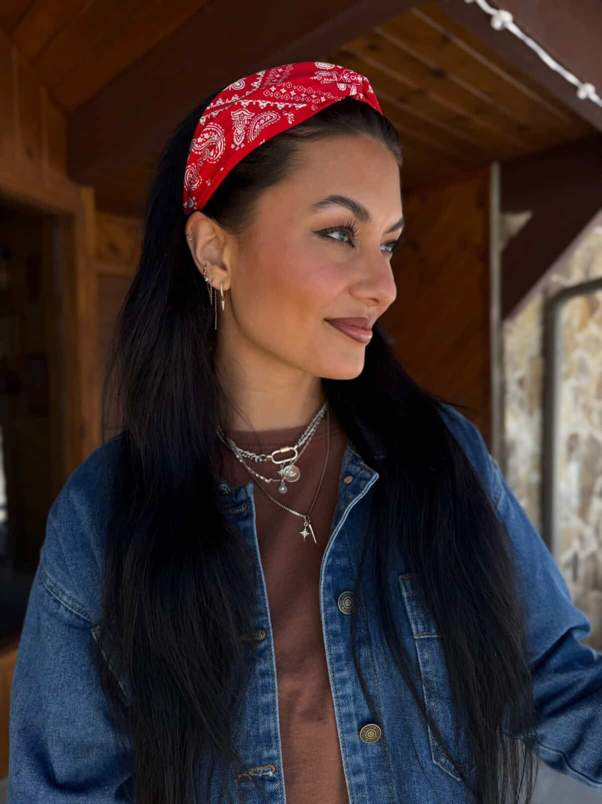 Belle Knotted Bandana Headband