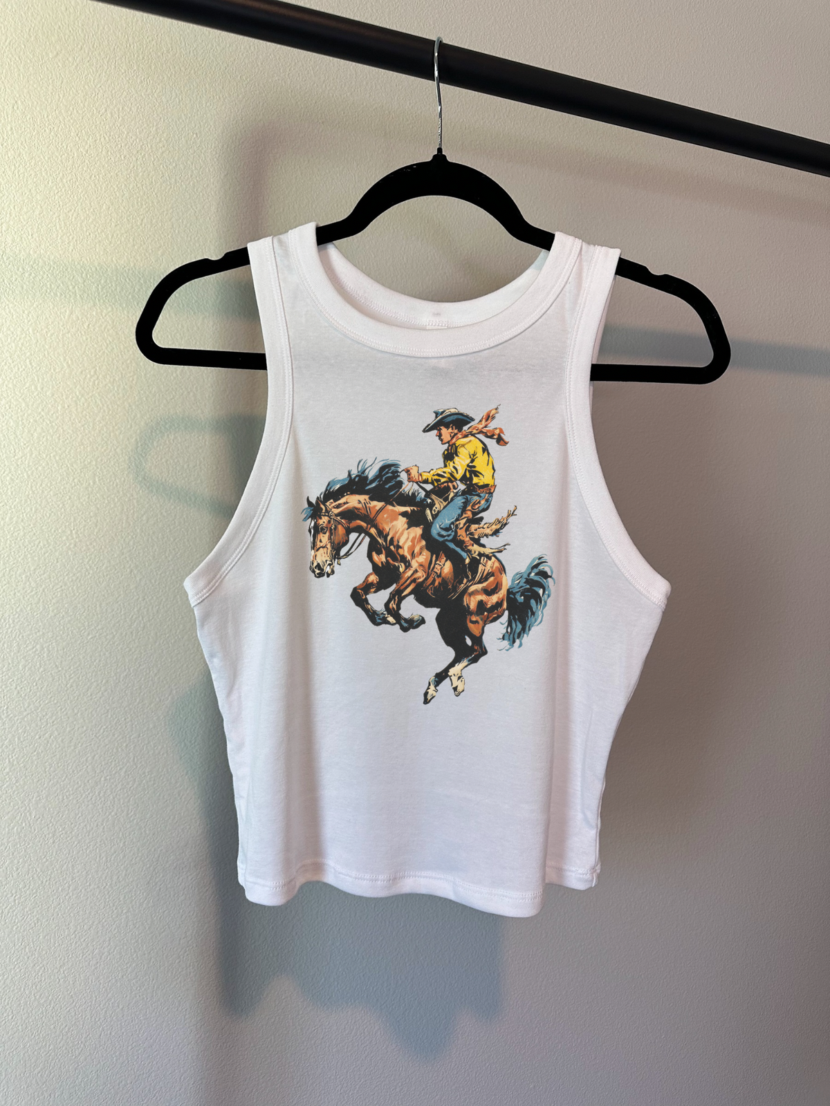 Hold Your Horses Cropped Tank