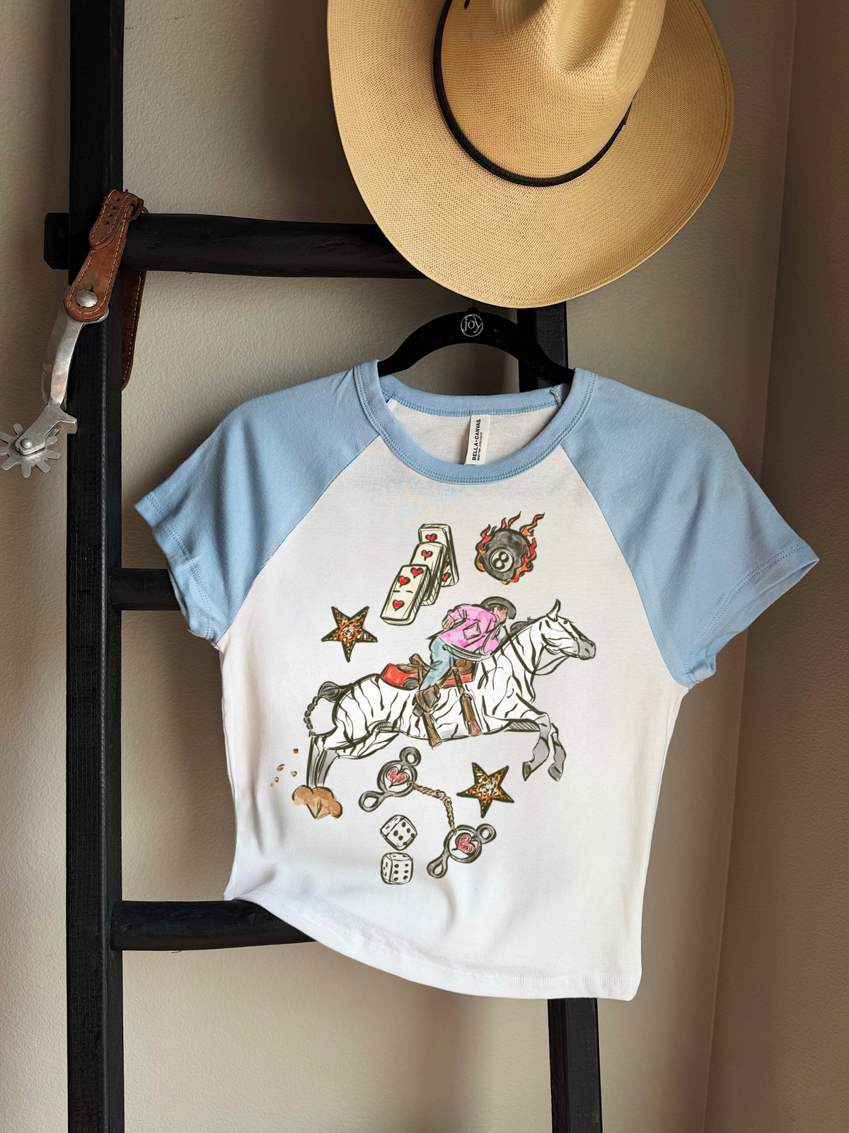 Wild Card Cowboy Baby Tee