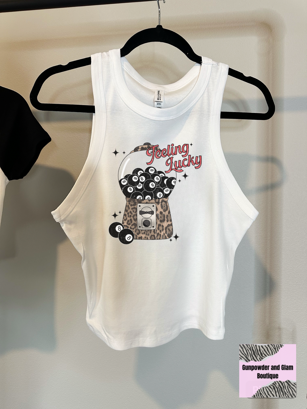 Feeling Lucky Cropped Tank