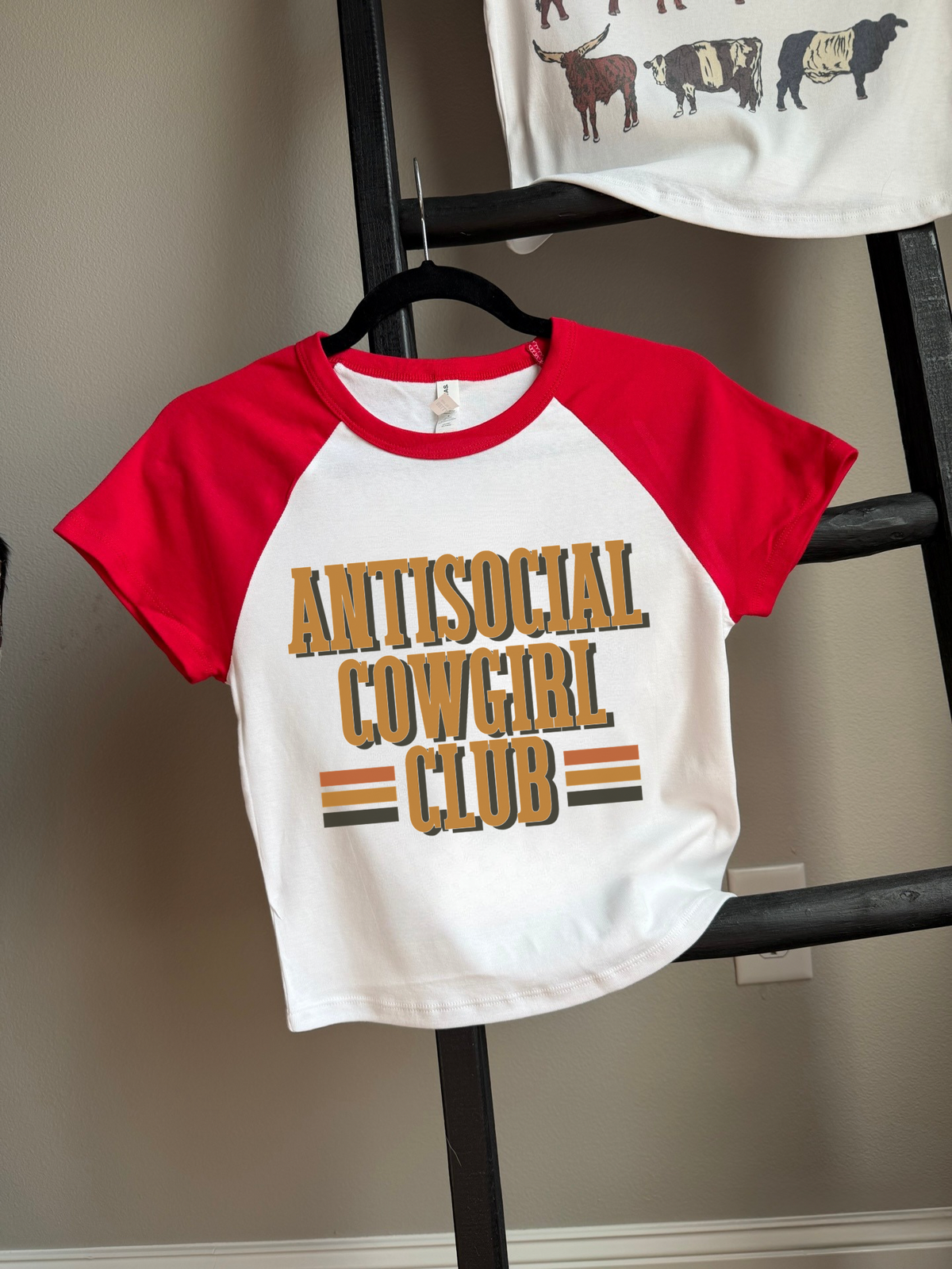 Antisocial Cowgirl Club Baby Tee