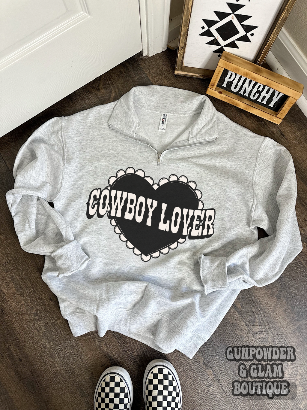 Cowboy Lover Quarter Zip