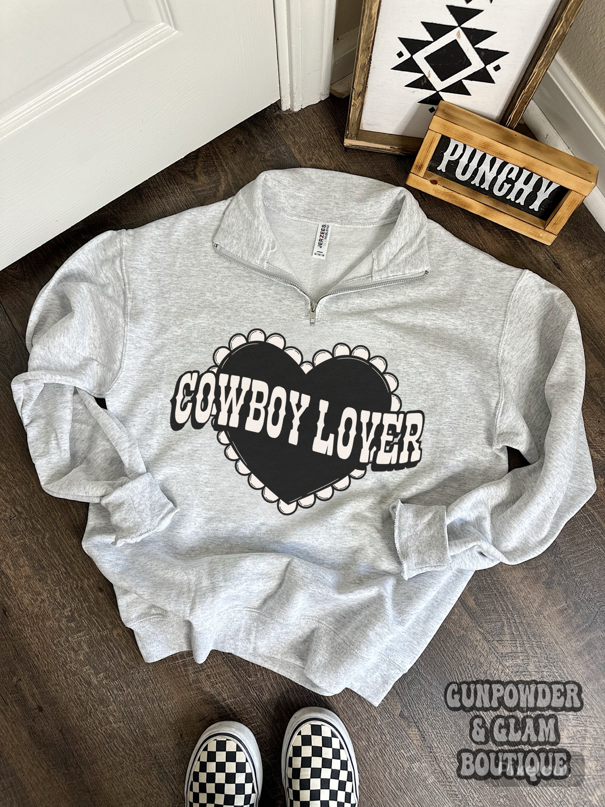 Cowboy Lover Quarter Zip