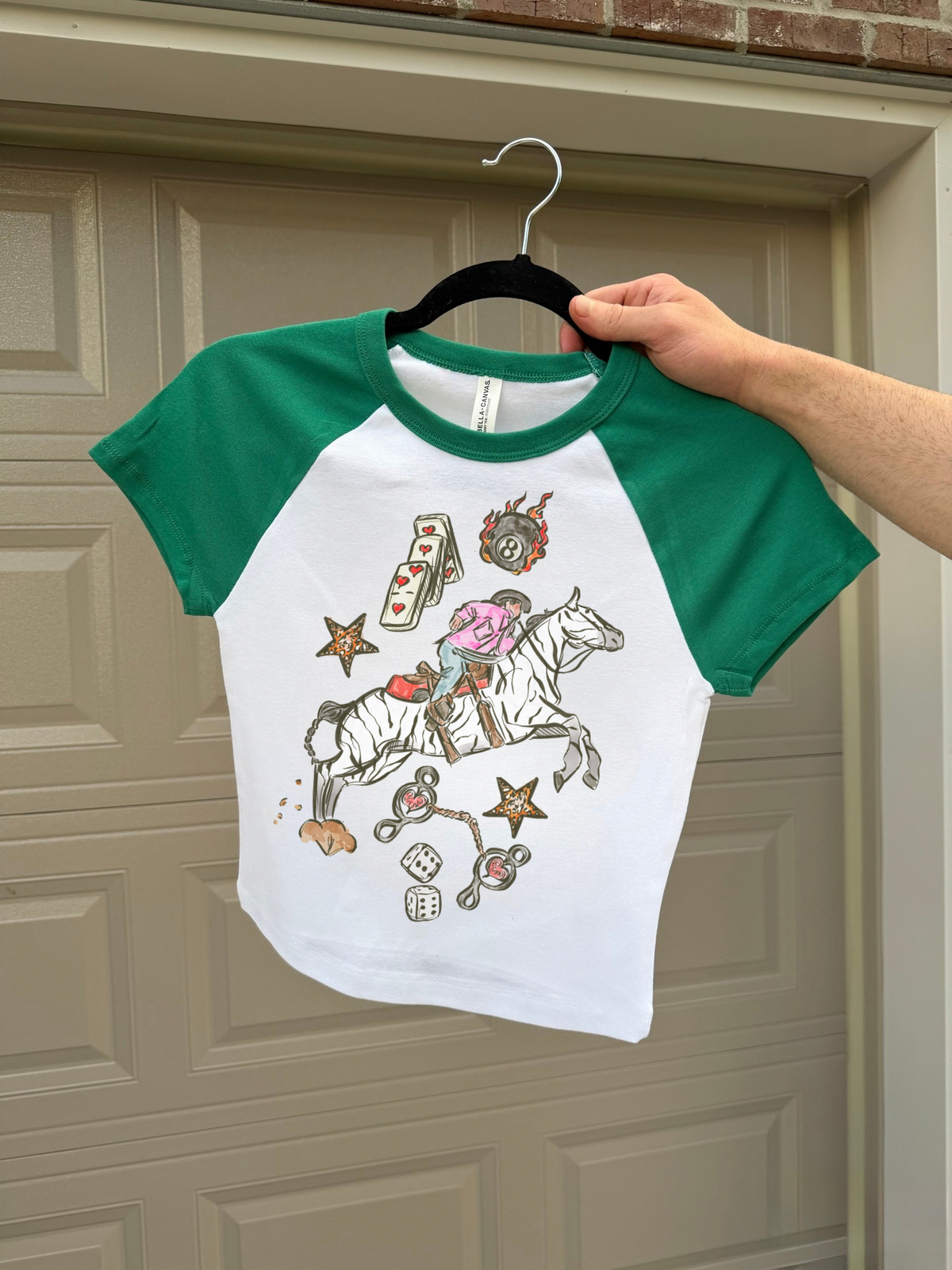 Wild Card Cowboy Baby Tee