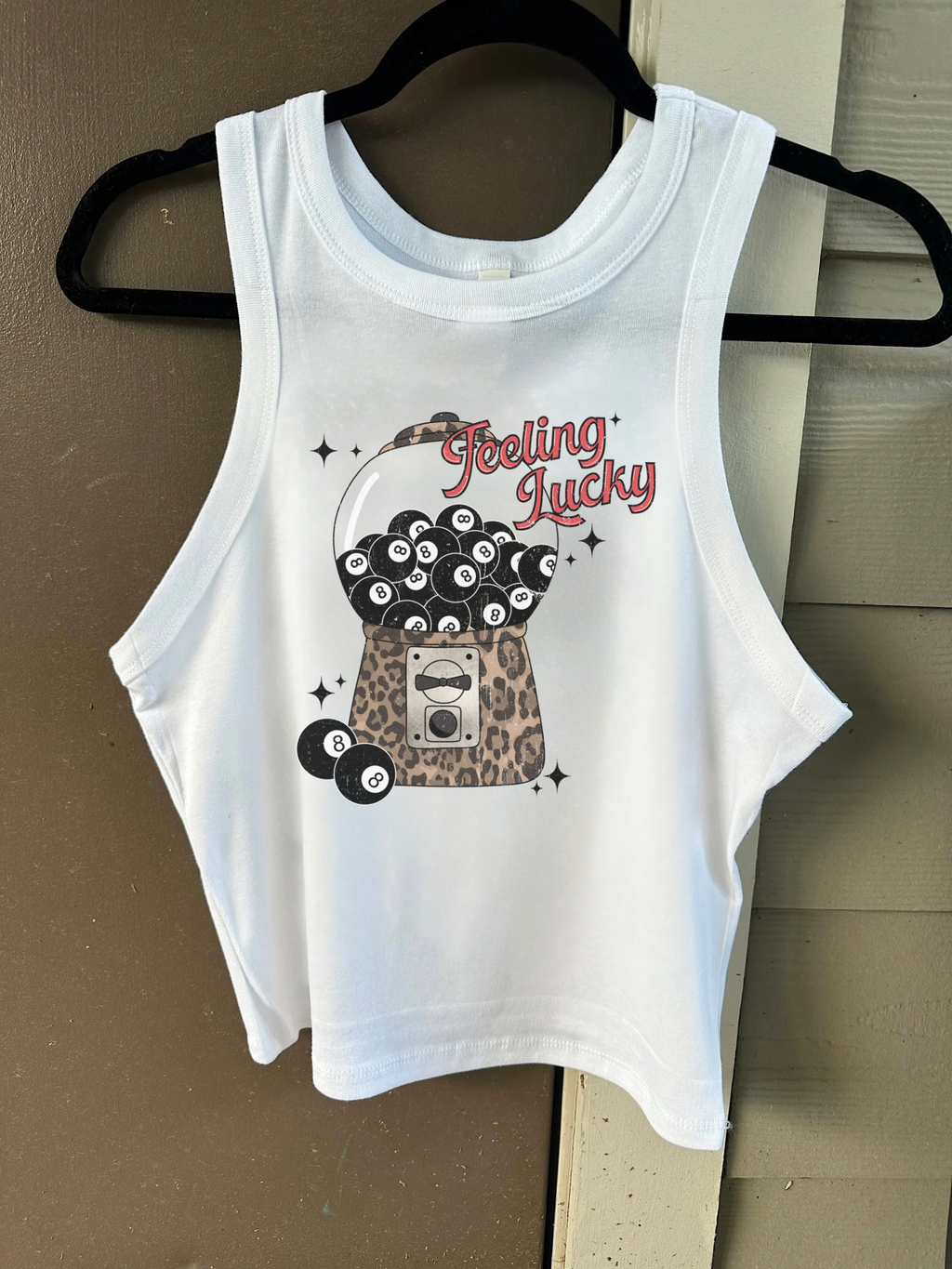 Feeling Lucky Cropped Tank
