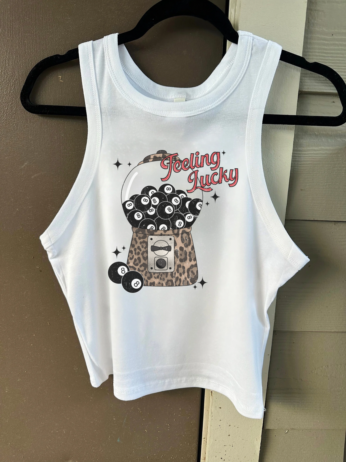 Feeling Lucky Cropped Tank