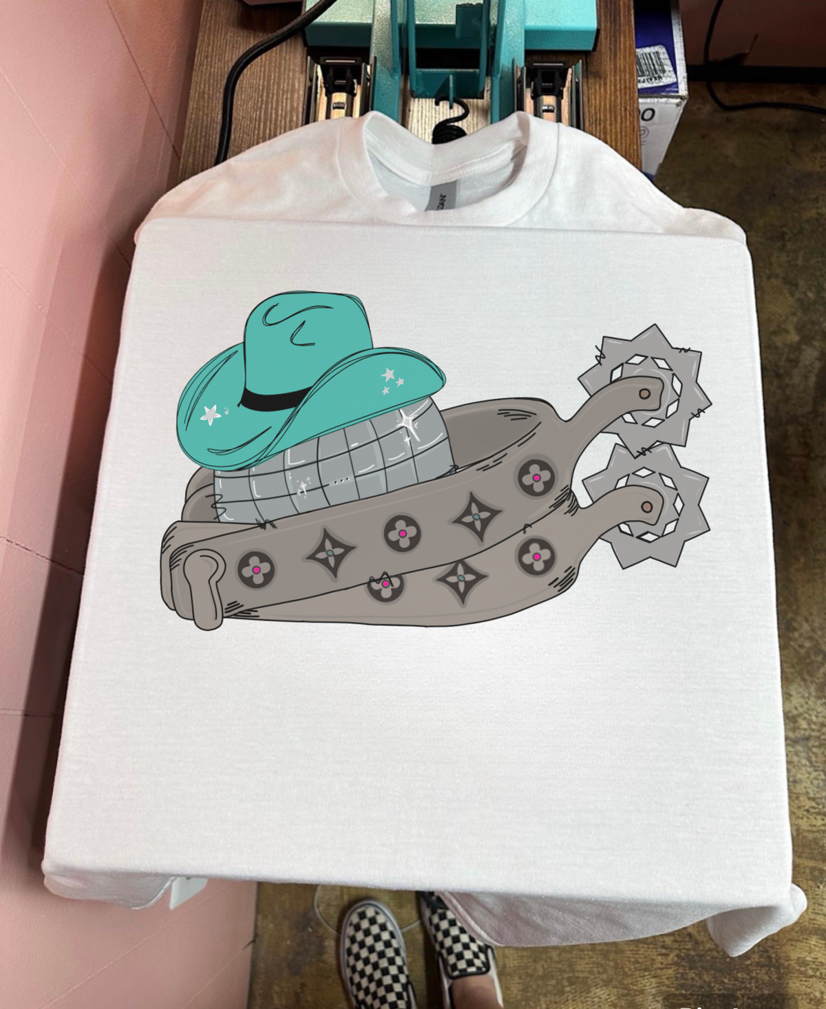 Disco Spurs Tee or Crewneck