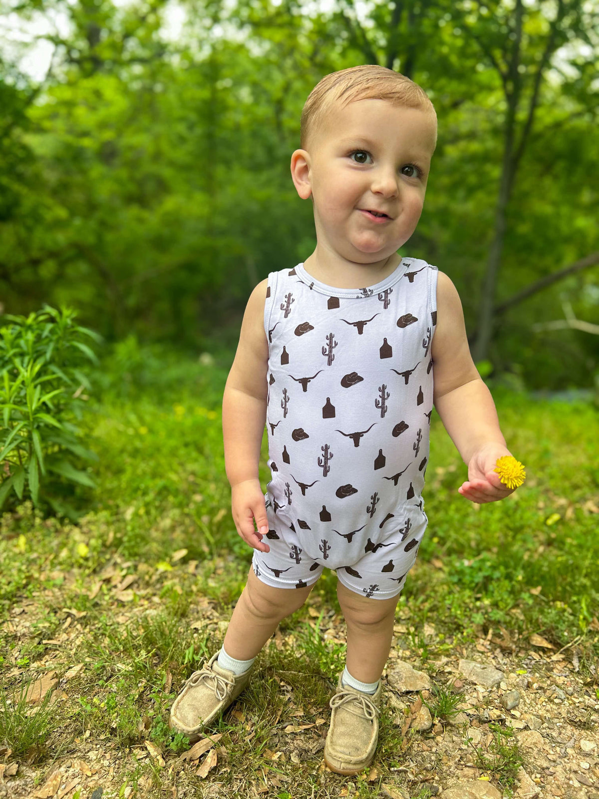 18/24 Months Cowboy Tank Top Romper (FINAL SALE)