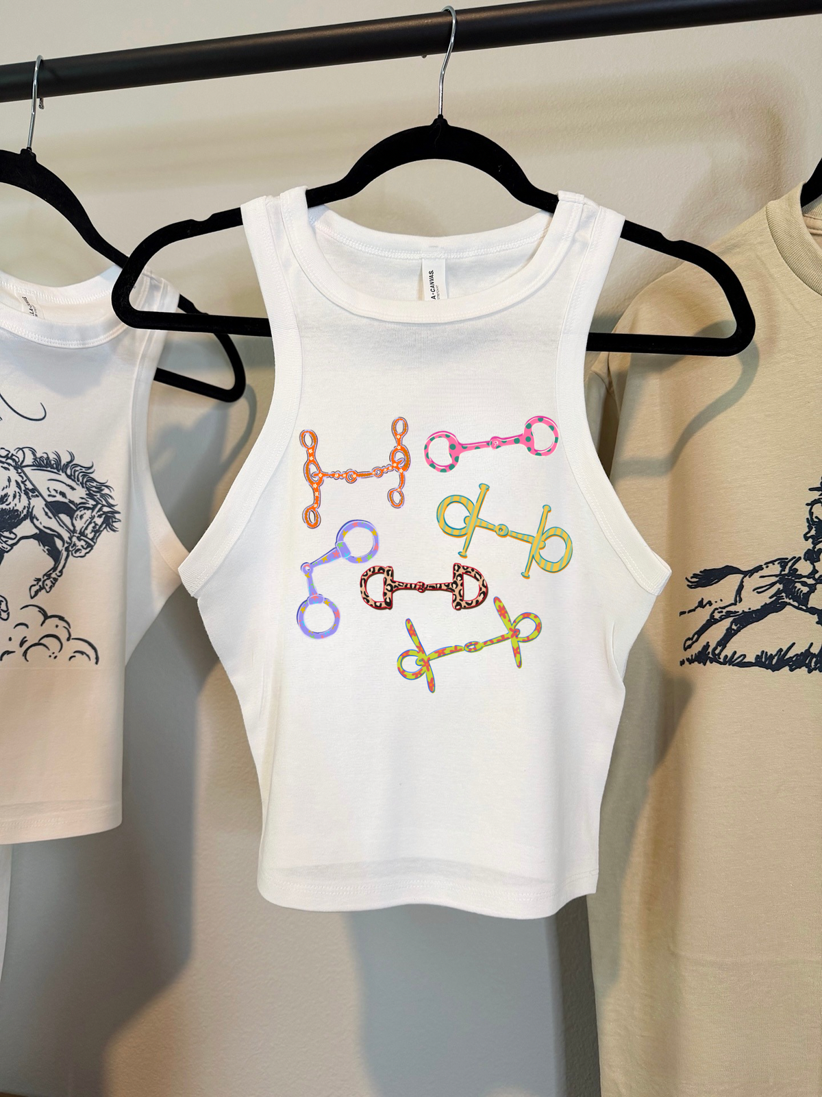 Funky Bits Cropped Tank