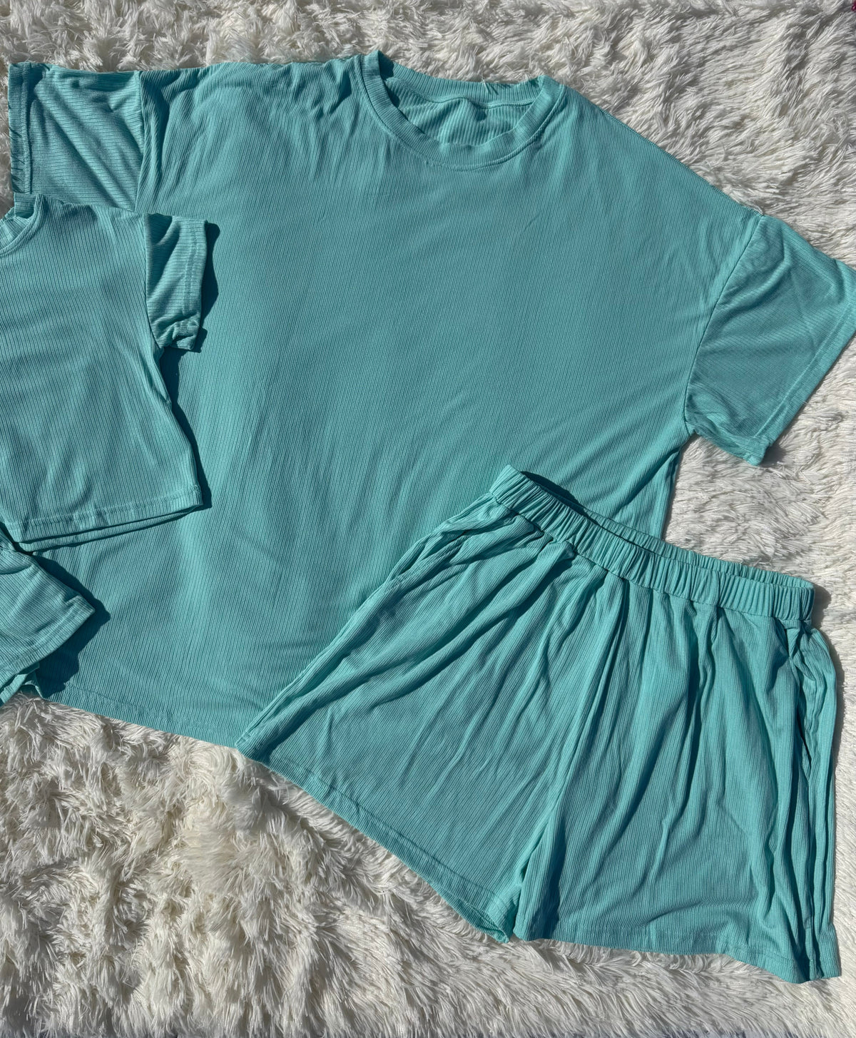 Womens mint green set