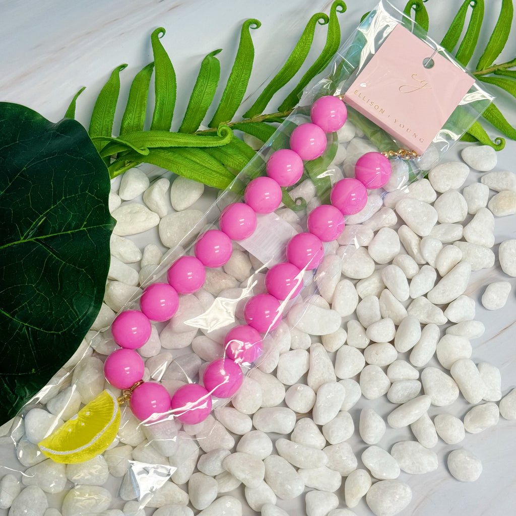 Color Bauble Sweet Fruit Lovely Necklace