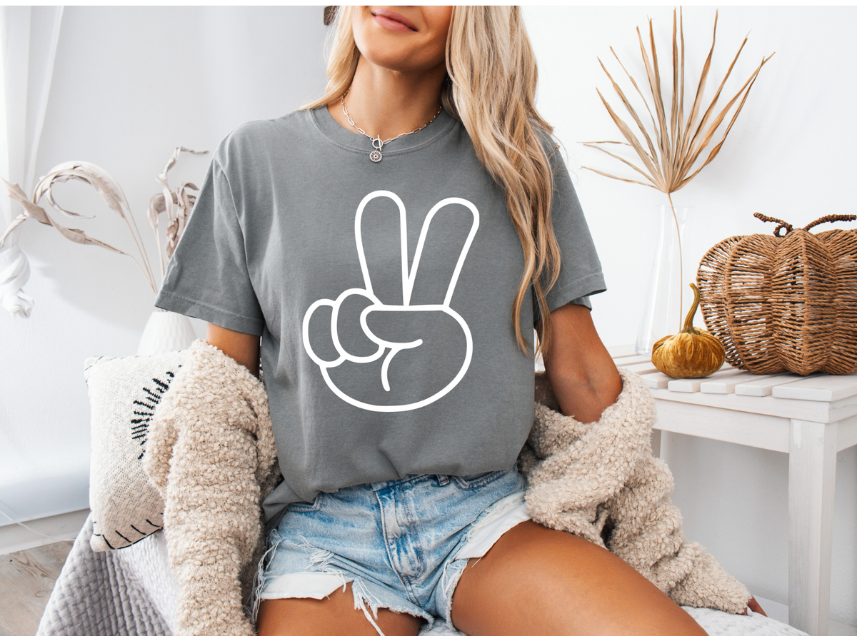 Peace Sign Graphic Tee