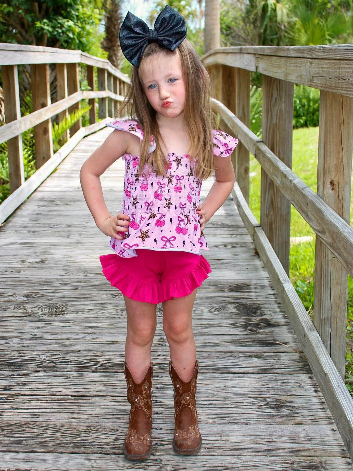 Dark Pink Shorties
