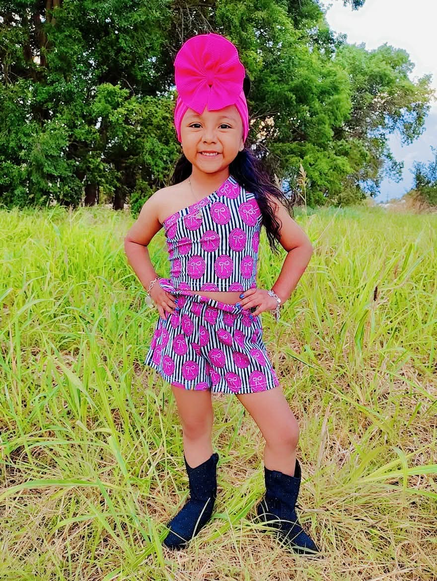 Pink Bow Babe Set