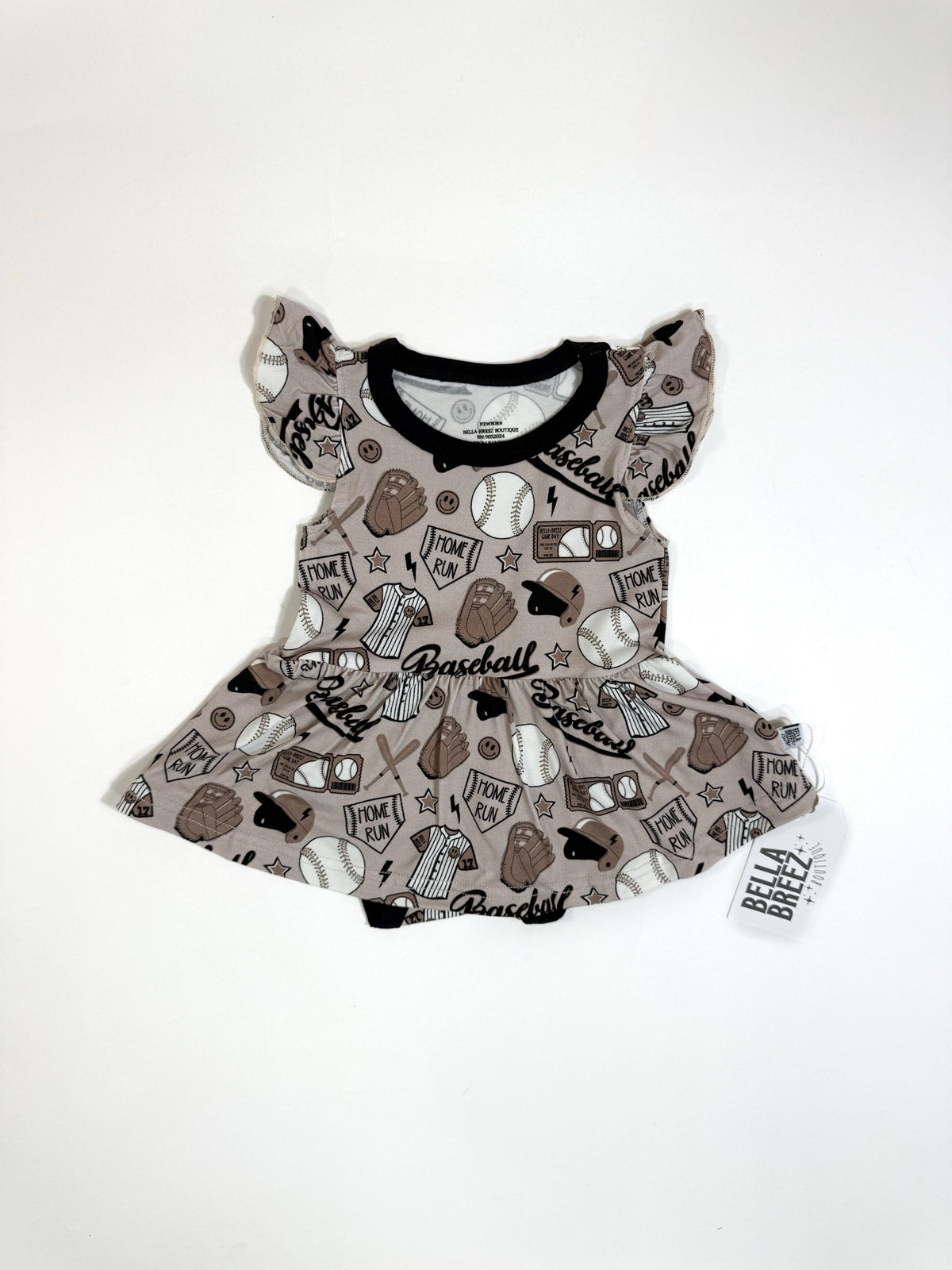 Game Day Bamboo Skirted Romper (FINAL SALE)
