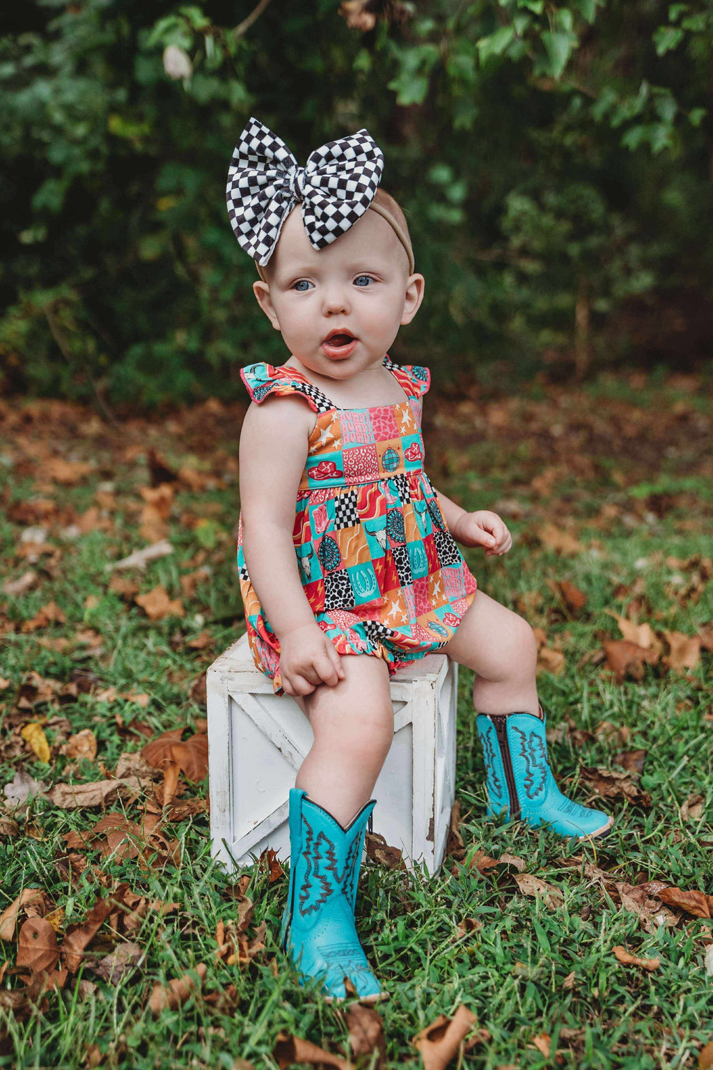 18/24 Months Howdy Bamboo Romper (FINAL SALE)