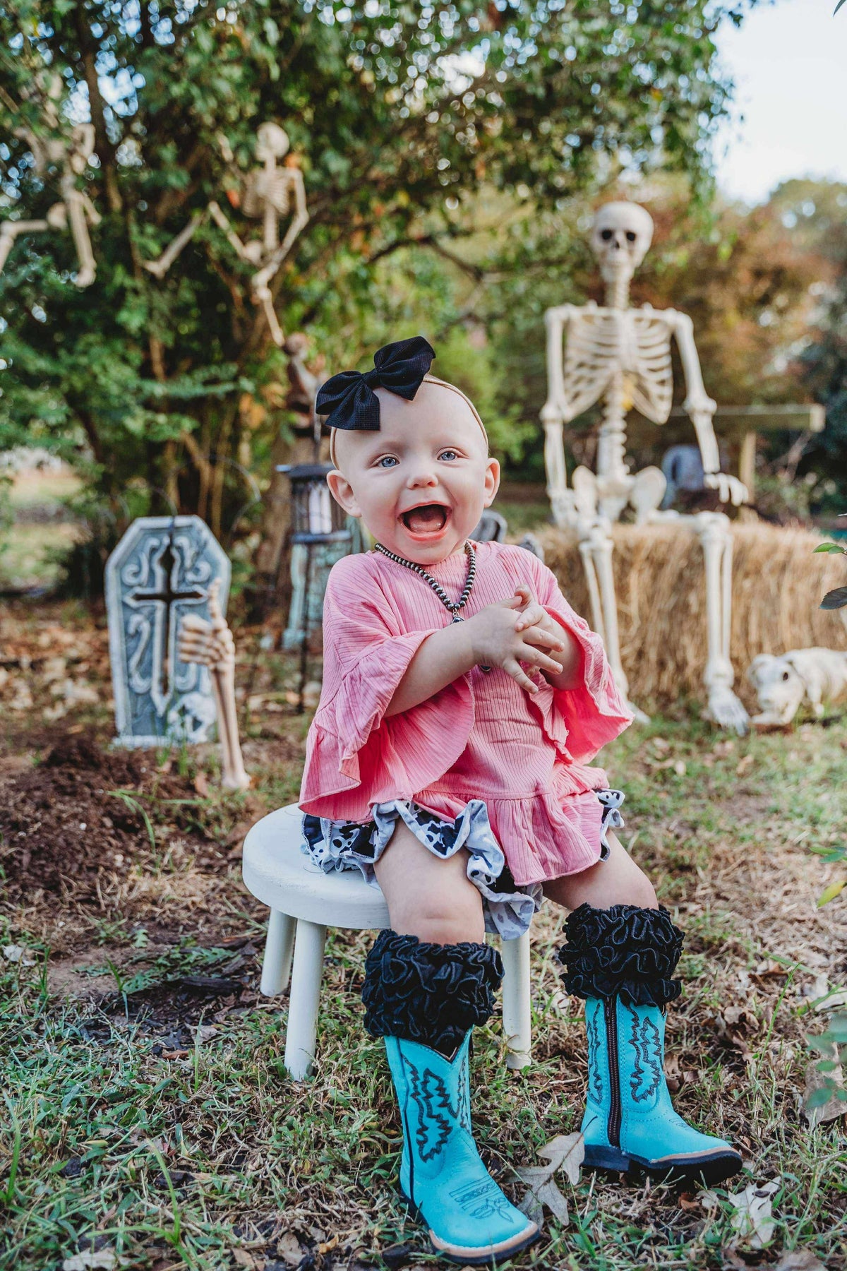 Turquoise Boots