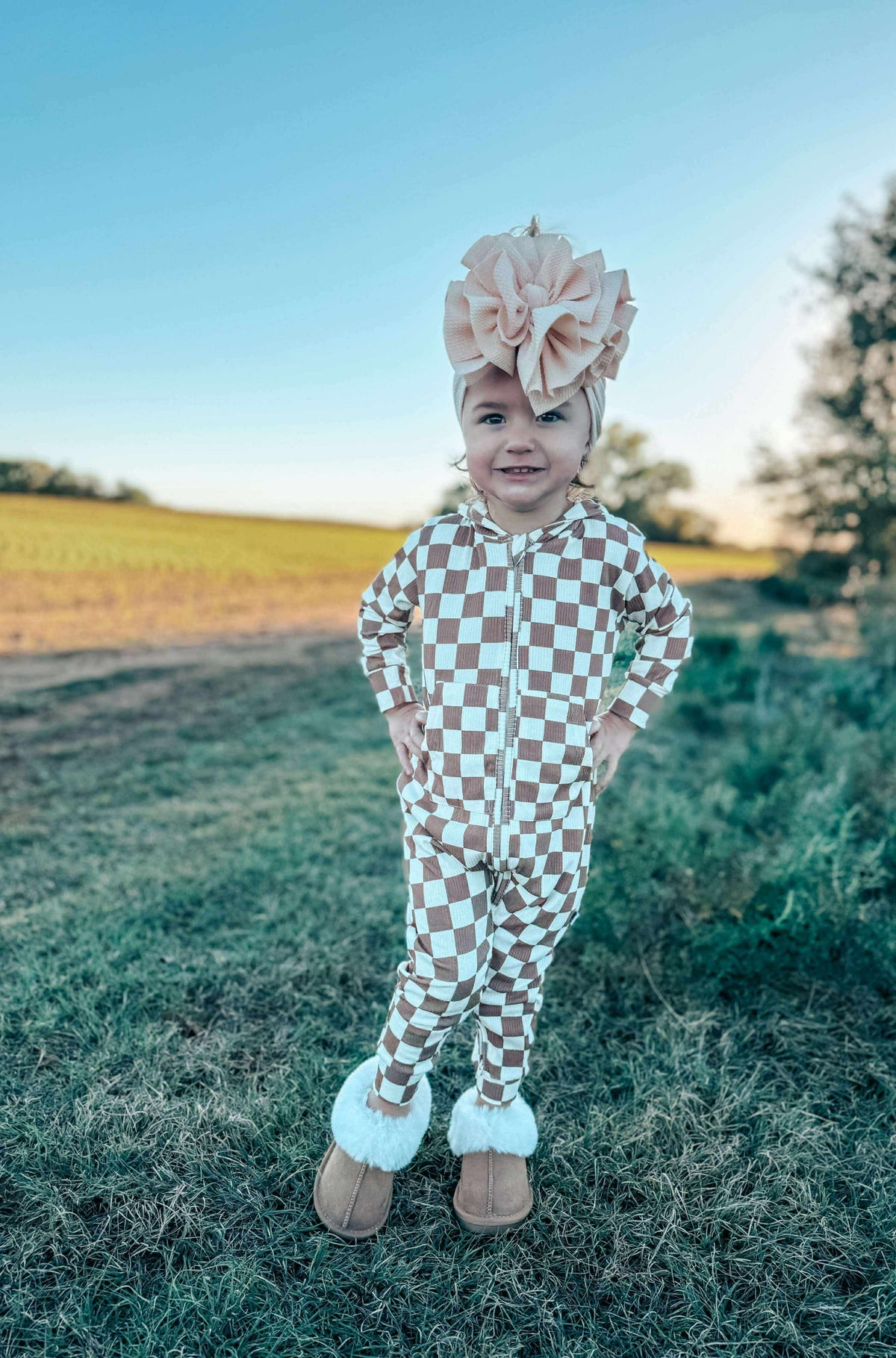 Hooded Bamboo Rompers (3 options)