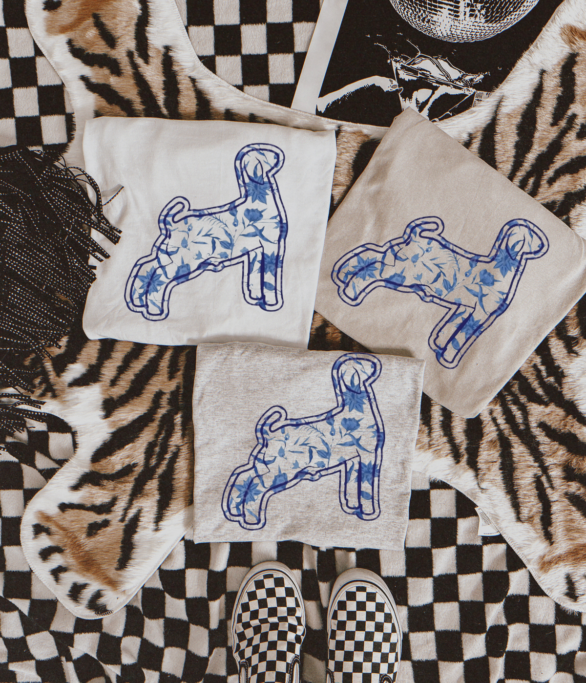 Show lamb sublimation T-shirt