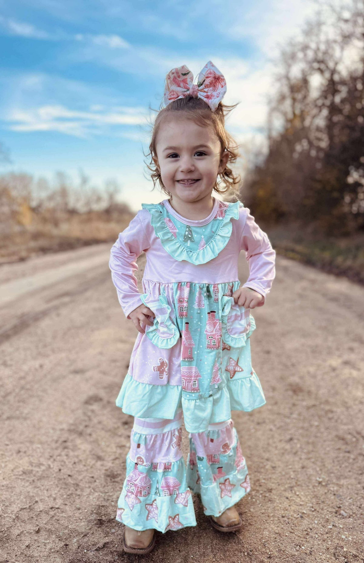 Gingerbread Pant Set (FINAL SALE)
