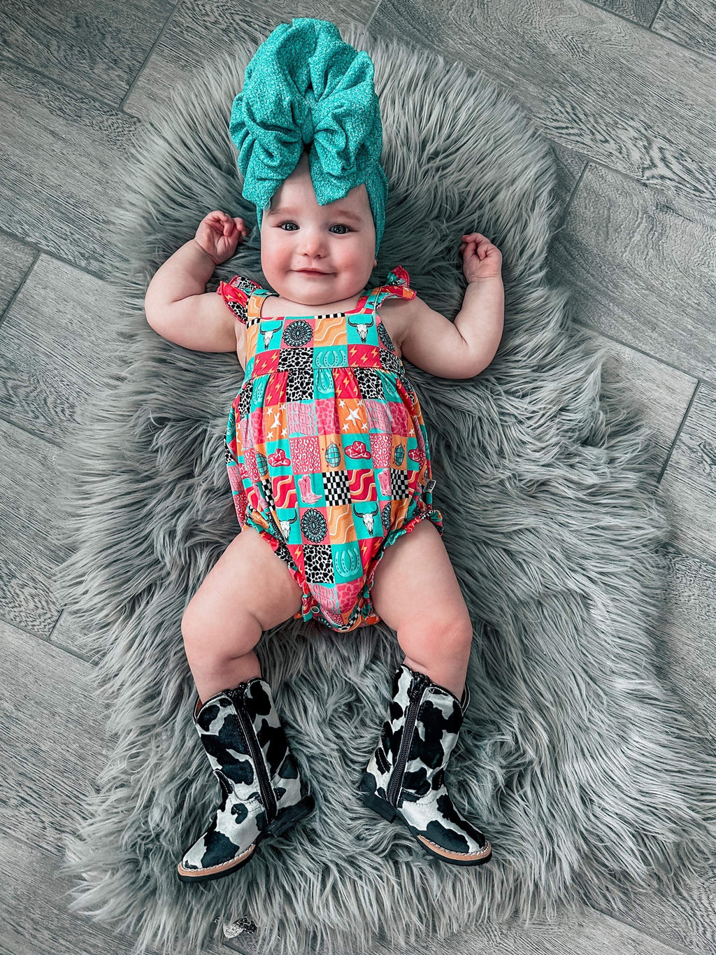 18/24 Months Howdy Bamboo Romper (FINAL SALE)