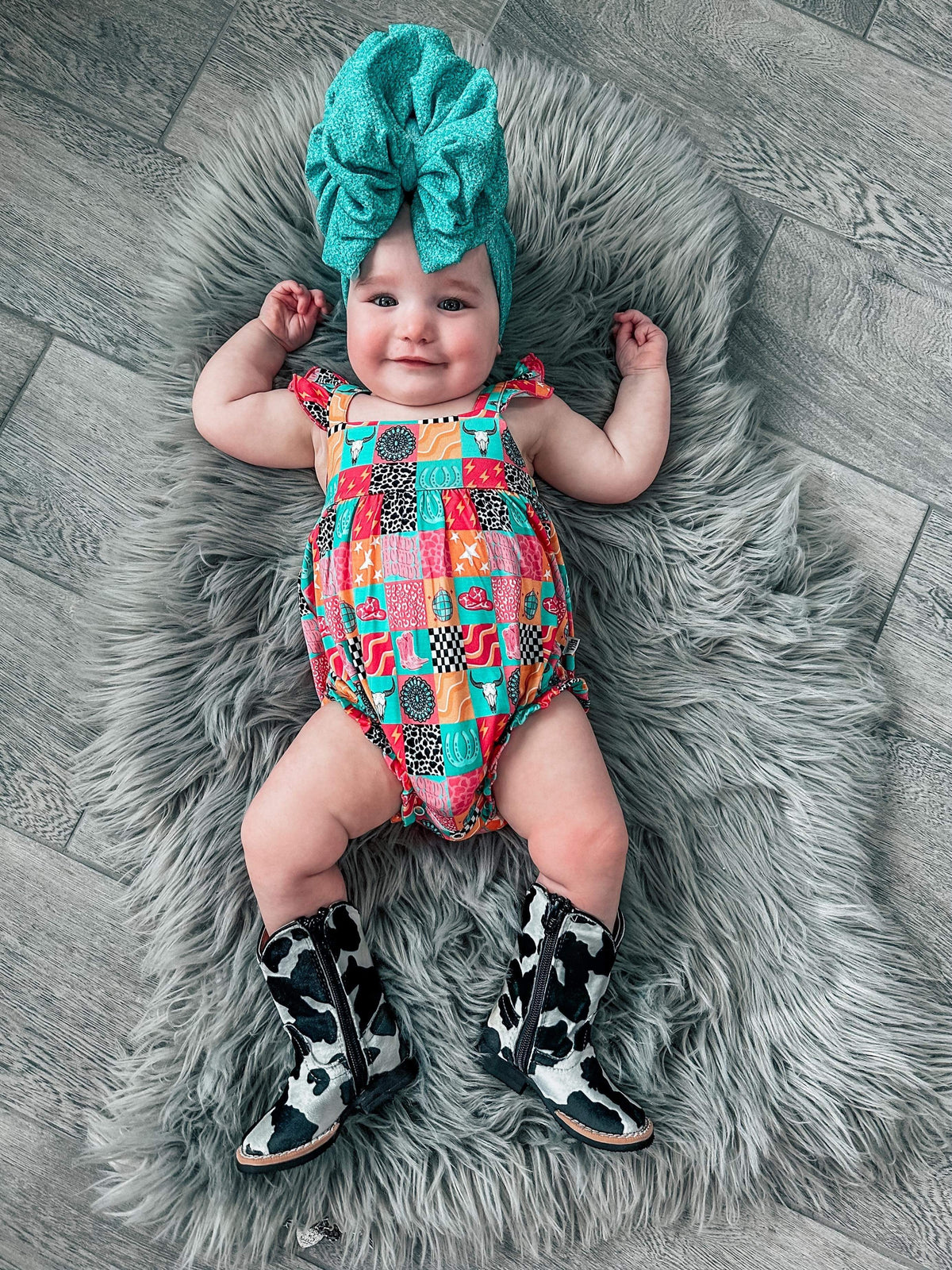 18/24 Months Howdy Bamboo Romper (FINAL SALE)