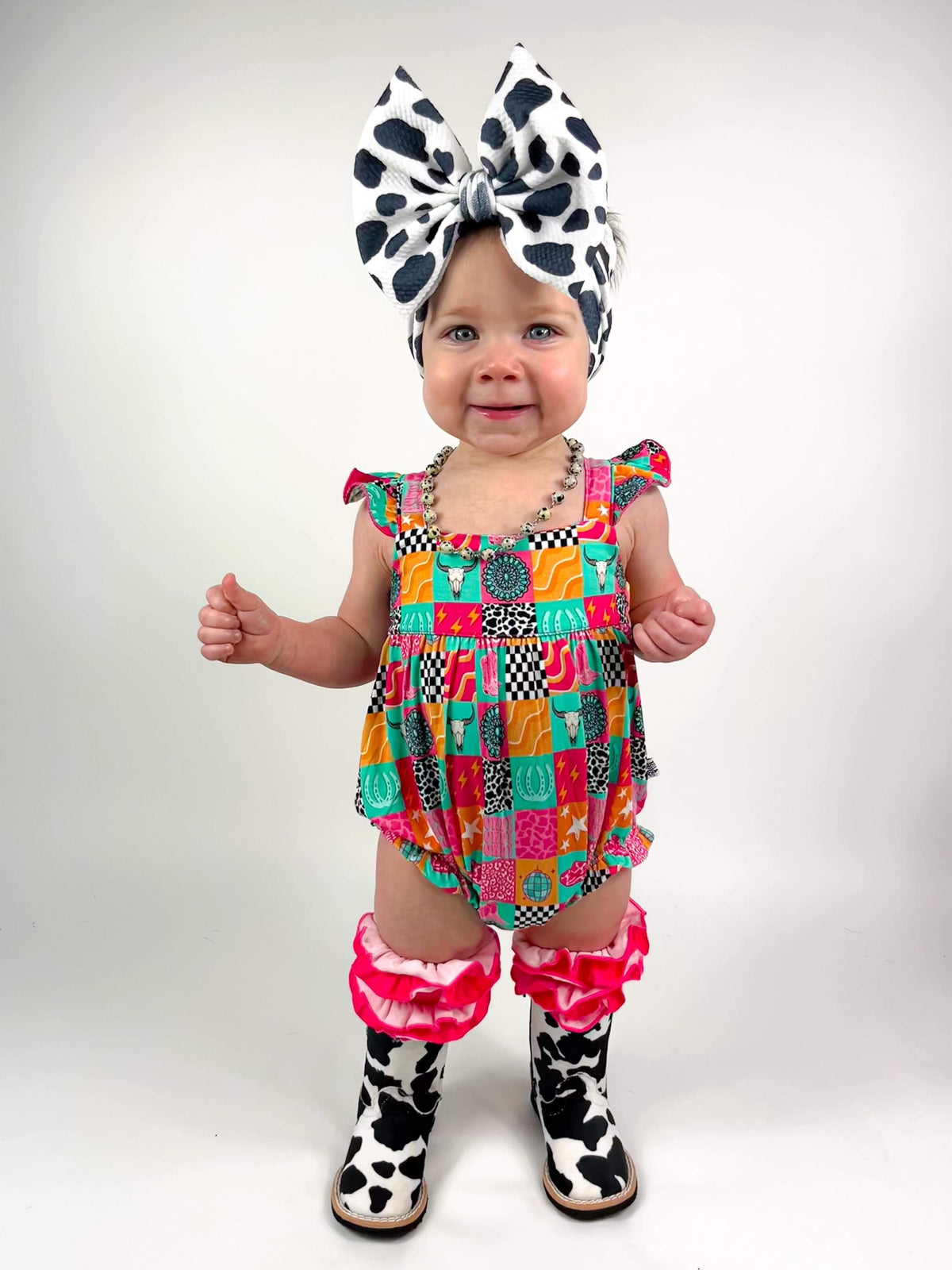 18/24 Months Howdy Bamboo Romper (FINAL SALE)