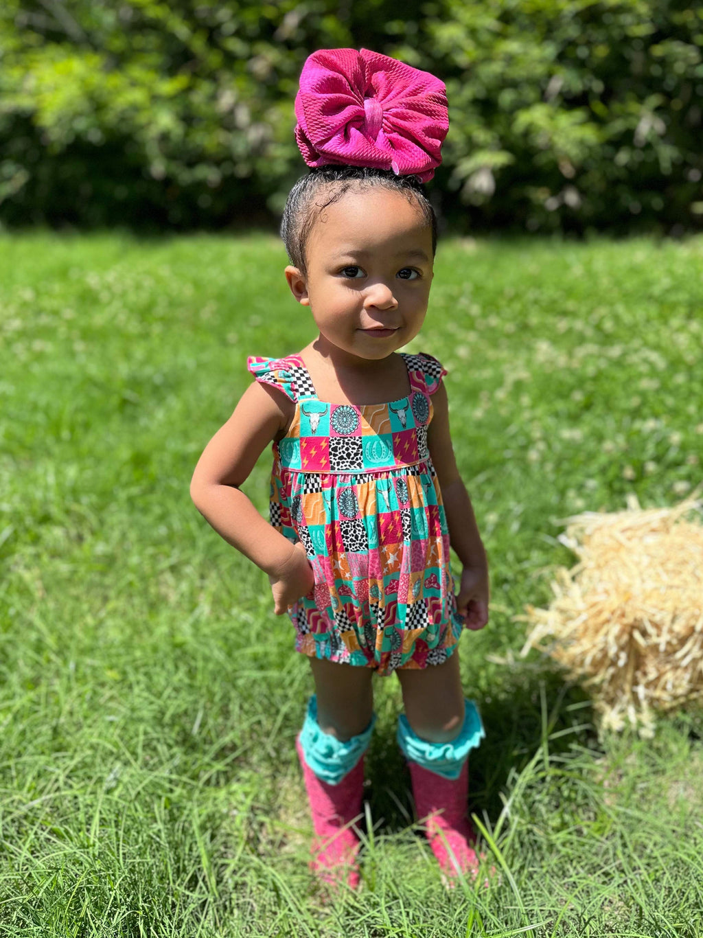 18/24 Months Howdy Bamboo Romper (FINAL SALE)