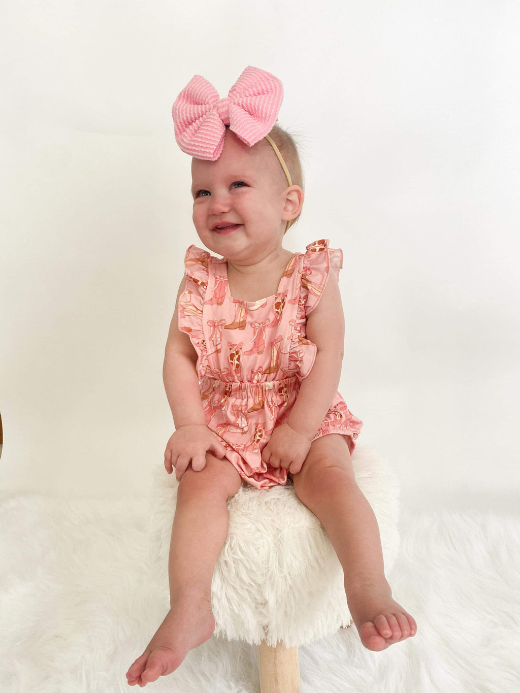 2T Cowgirl Up Bamboo Romper (FINAL SALE)
