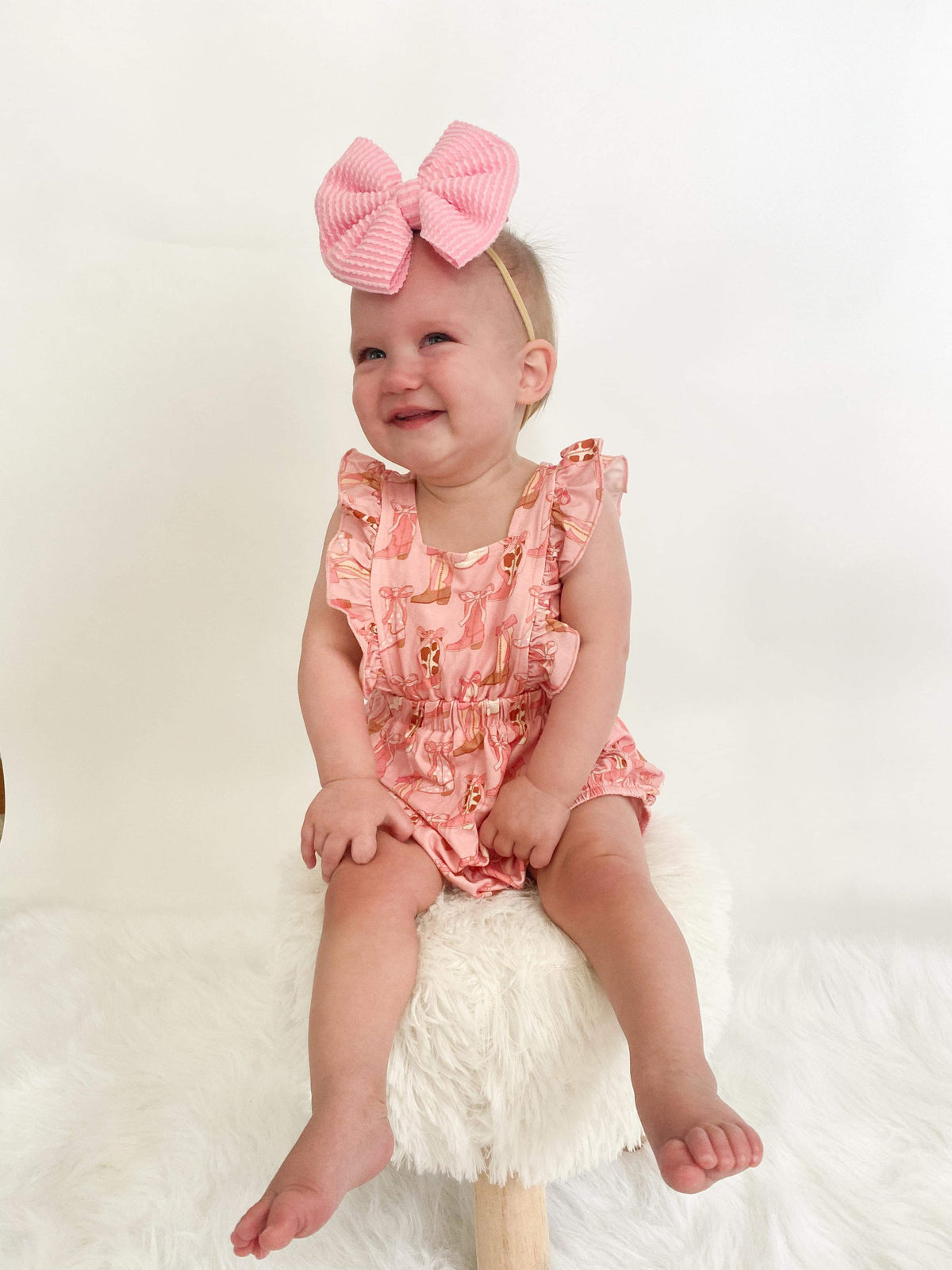 2T Cowgirl Up Bamboo Romper (FINAL SALE)