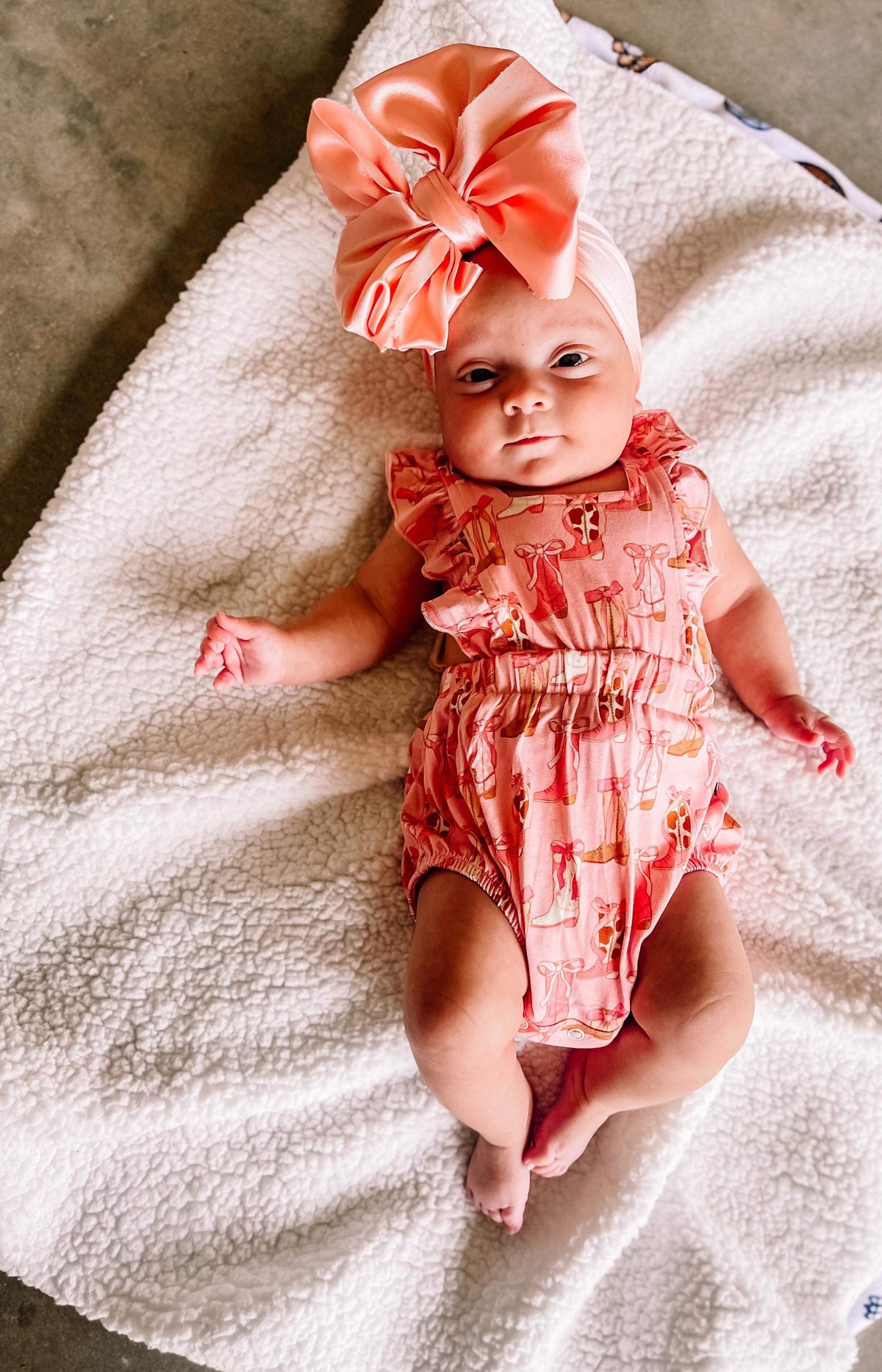 2T Cowgirl Up Bamboo Romper (FINAL SALE)